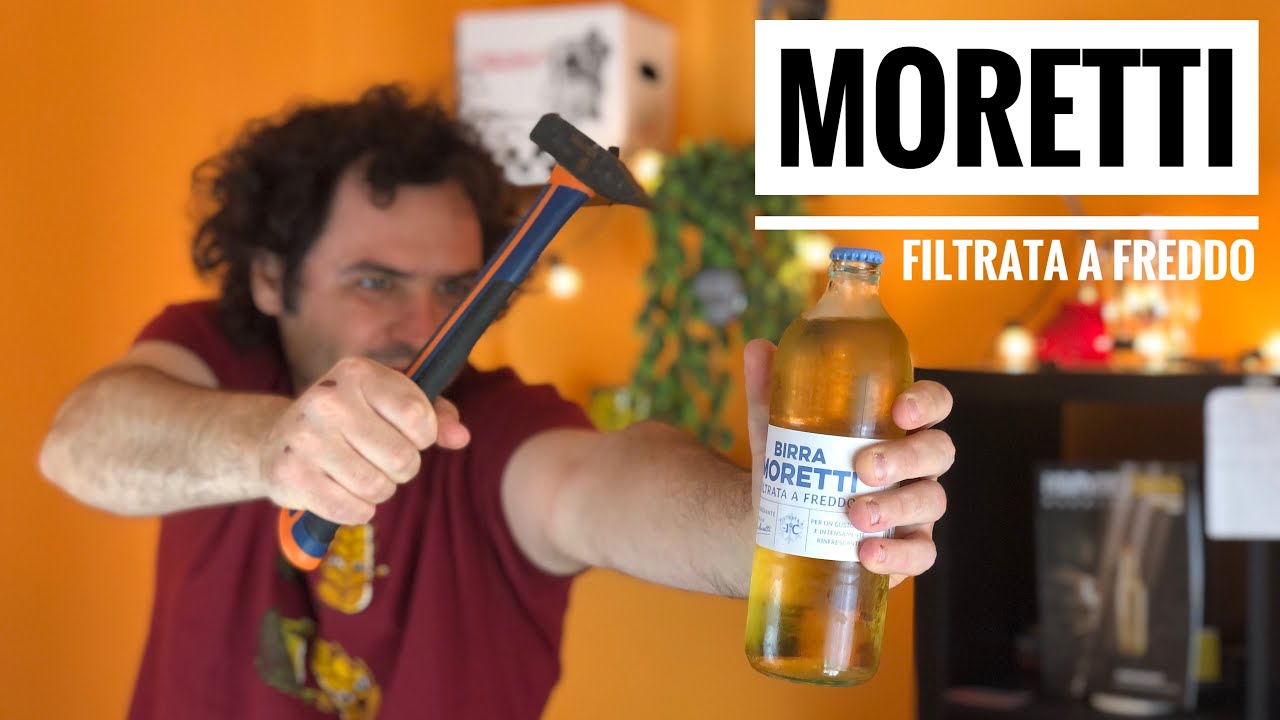 Demoliamo La Birra Moretti Filtrata a Freddo | Crazy Onion Beer Review