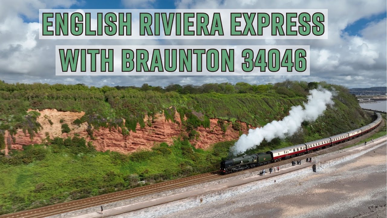 English Riviera Express Powered by 34046 Braunton