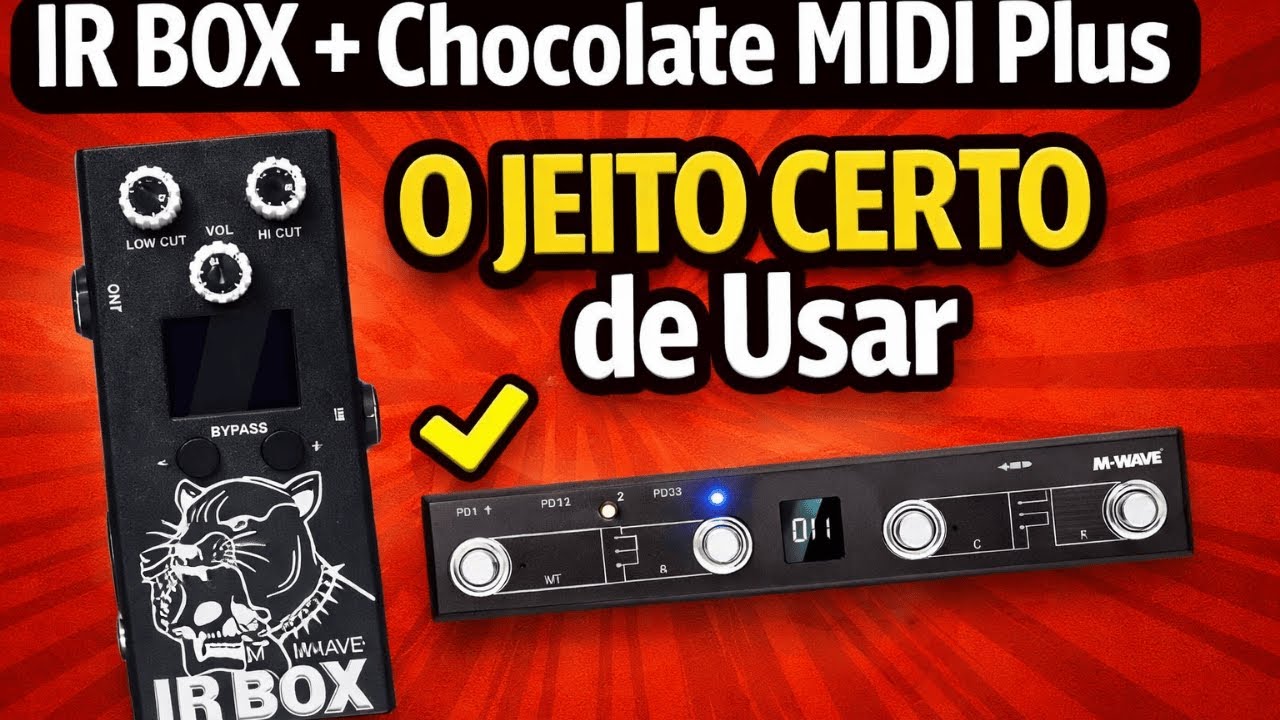 IR BOX + Chocolate MIDI Plus: O JEITO CERTO de Usar