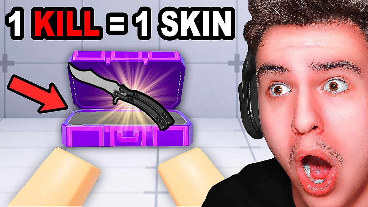 1 KILL = 1 SKIN CASE &Icirc;n *ROBLOX RIVALS* ... !