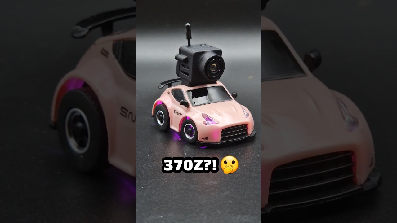 WORLD TINIEST RC 370Z with CAMERA! - MUST HAVE?!😍SNT SNICLO Remote | #remotecontrol  #Shorts #rccar