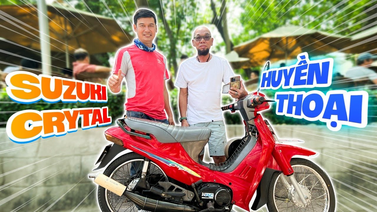 Anh Việt kiều Mỹ chia sẽ đam mê Suzuki Crytal Huyền thoại nguyên bản