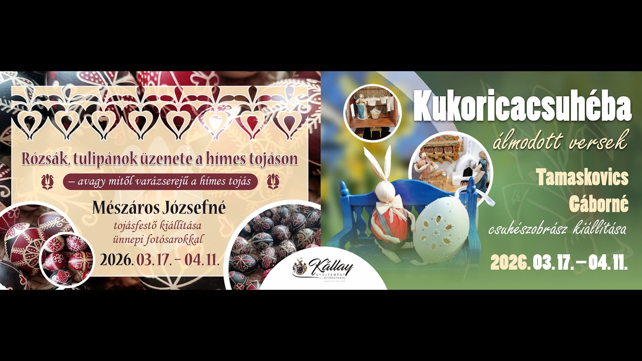 Tavaszi programok a Kállay Gyűjteményben.