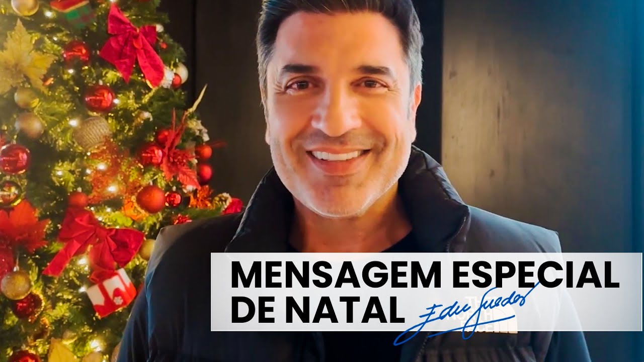 CONFRATERNIZAÇÃO, MÚSICA E SURPRESA: MINHA MENSAGEM DE NATAL - CANAL EDU GUEDES