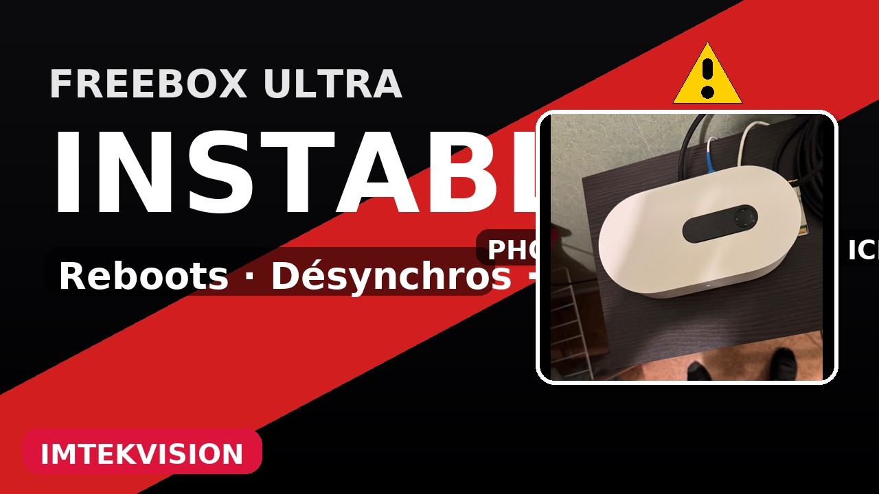 La Freebox ultra, un prolème pour le 10 gigabit