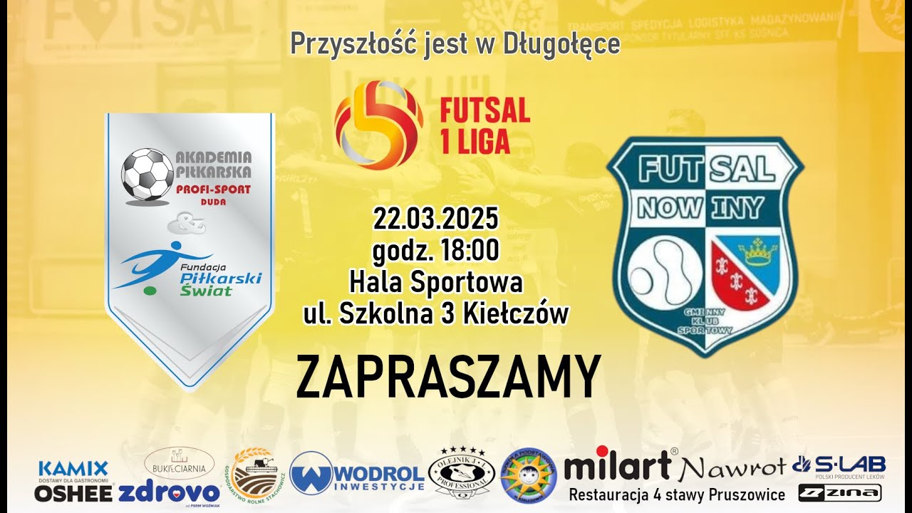 ProfiSport Kiełczów - GKS Futsal Nowiny