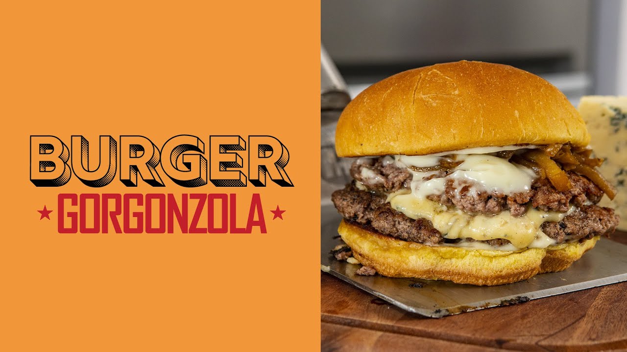 Burger com Gorgonzola + ingrediente especial