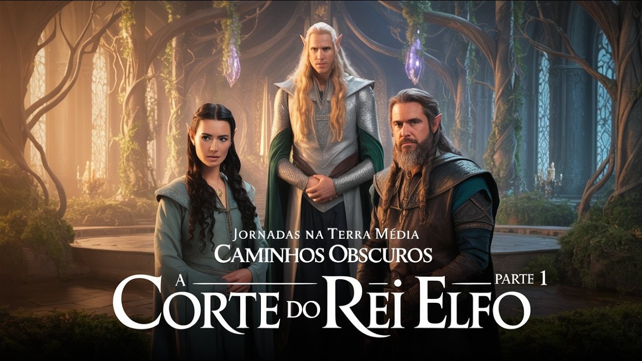 QUE COMECE A FESTA!! JORNADAS NA TERRA MÉDIA - CAMINHOS OBSCUROS - A CORTE DO REI ELFO (PARTE 1)!