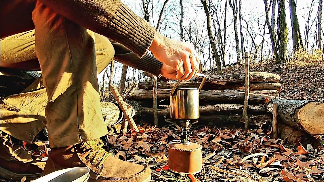 Building A Wattle Fence and Homemade Coffee Drink / Shelter Was Destroyed by a Deer!!!