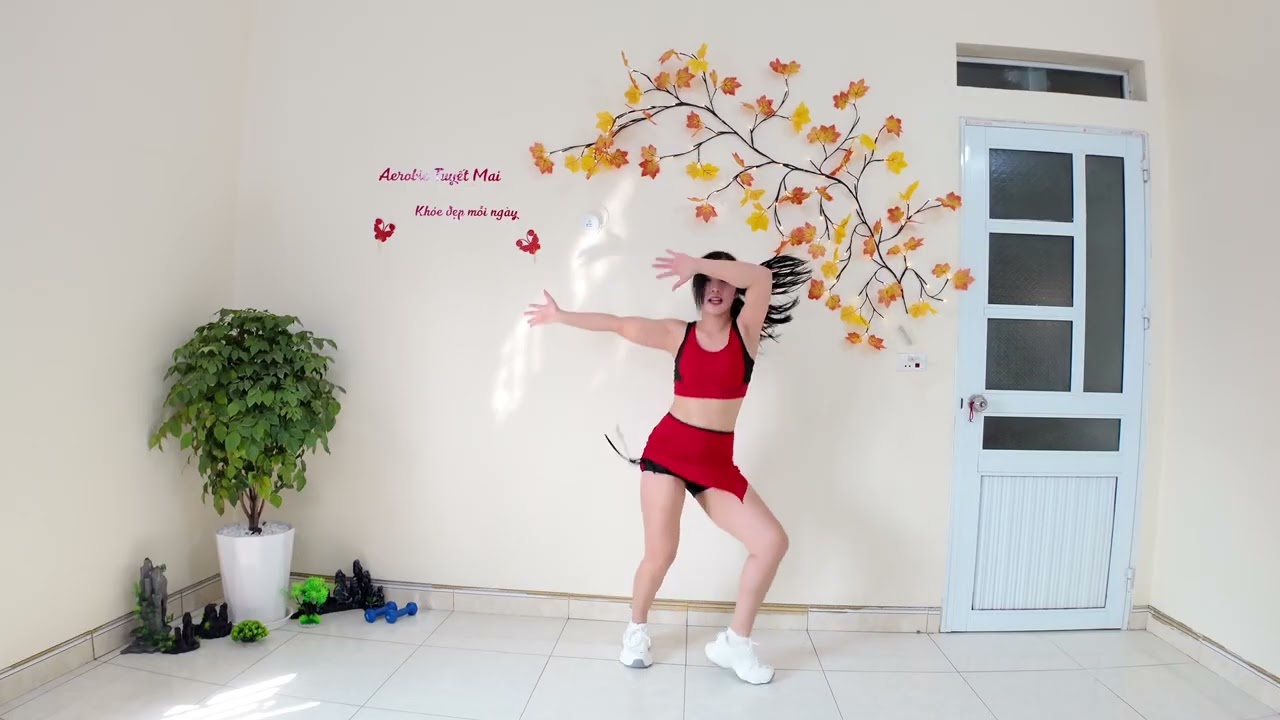 25 PHÚT THỂ DỤC GIẢM BÉO HIỆU QUẢ NHẤT | Aerobic Tuyết Mai 