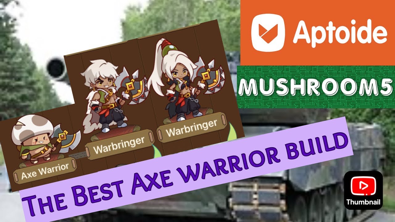 LEGEND OF MUSHROOM- The BEST AXE Warrior Build