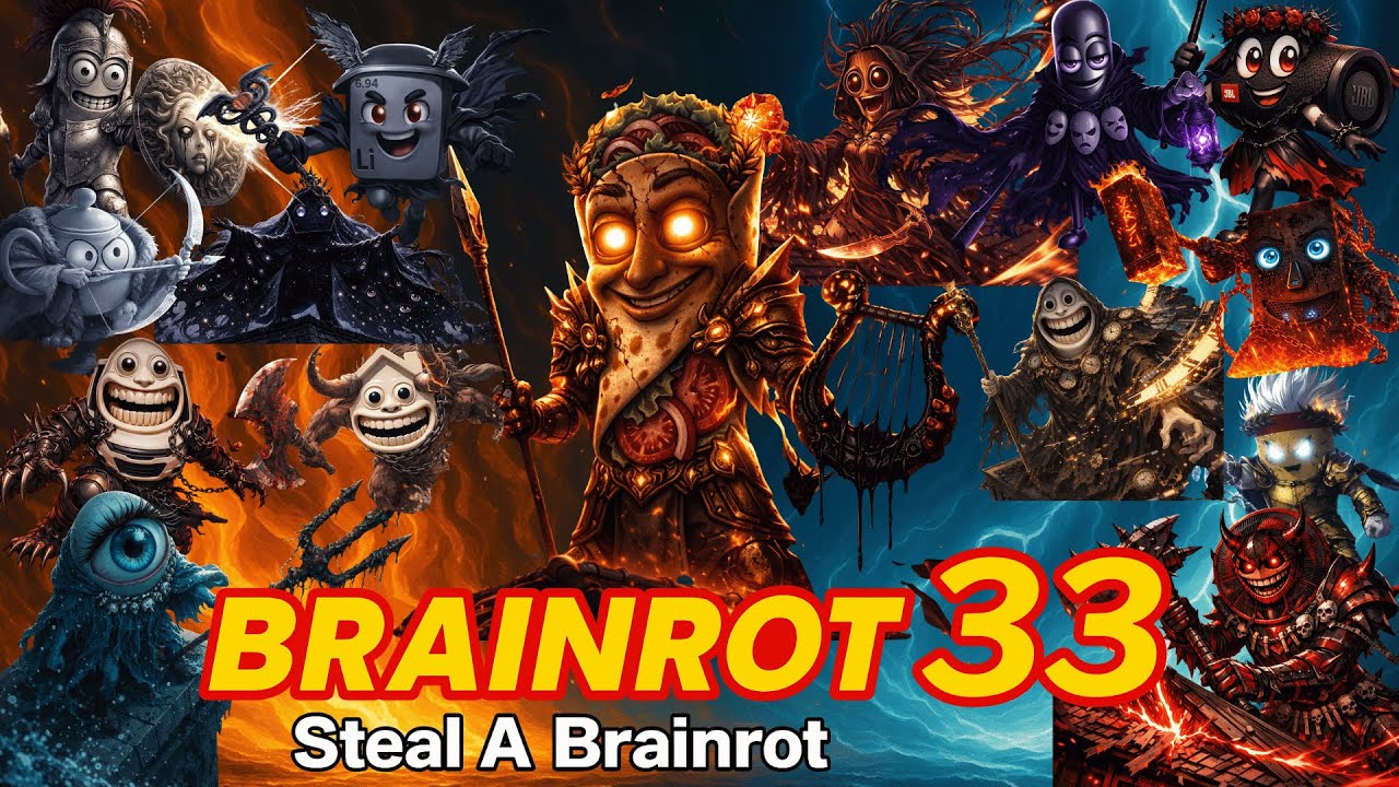 BRAINROT ANIME OPENING EP33 feat. Steal a Brainrot Character | Official Music Video