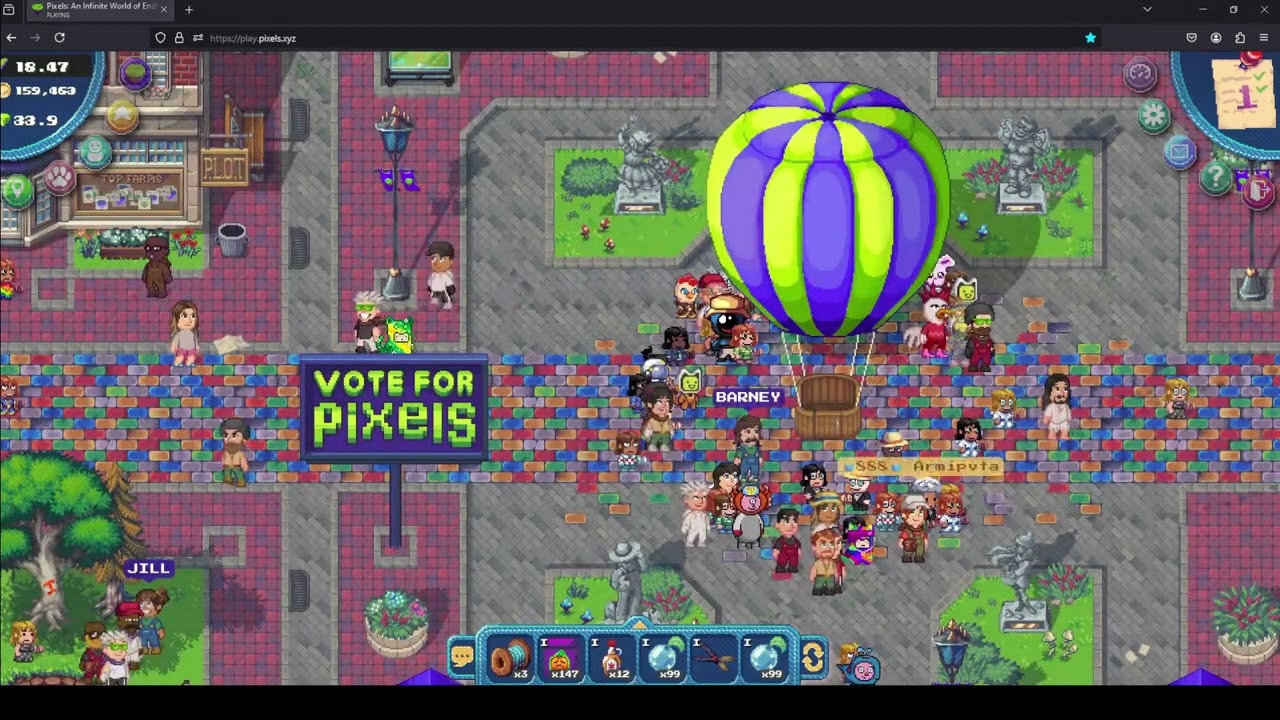 PIXELS Game Chapter 2 Non VIP Strategy Pixel Tasks and Earn Gold Coins |Free Play to Earn|