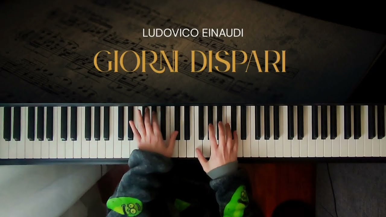 Giorni Dispari. Ludovico Einaudi piano cover