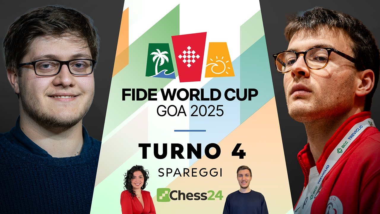 🚨 LORENZO LODICI vs SAMUEL SEVIAN | FIDE World Cup 2025 | Turno 4 - Spareggi