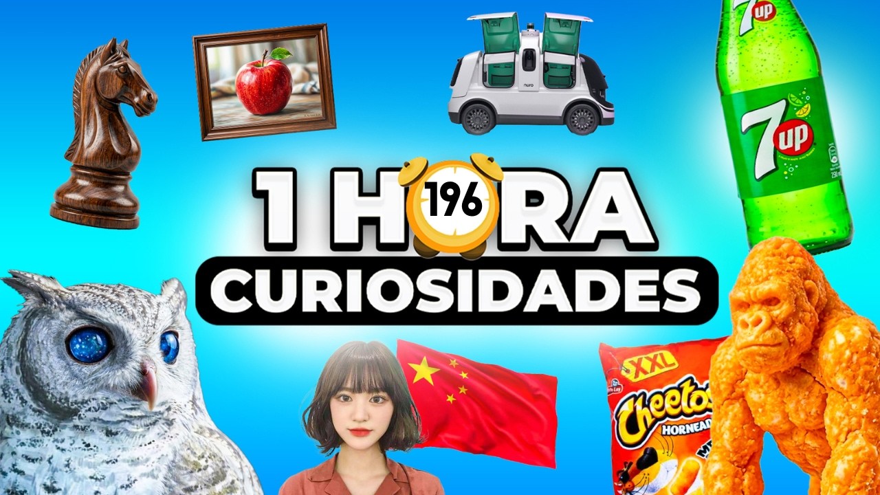 1 HORA De DATOS CURIOSOS y COSAS QUE NO SABIAS Del Mundo🌍