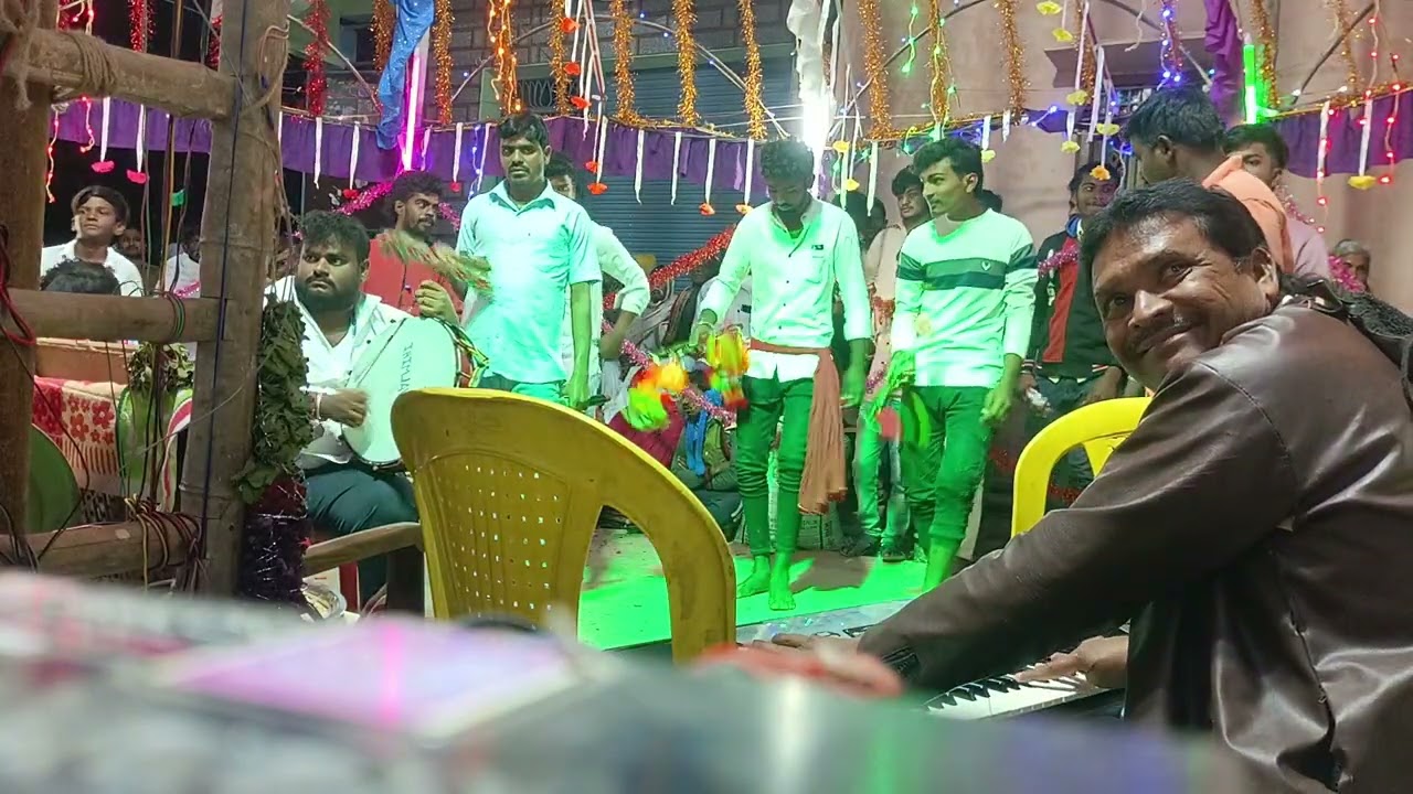 #రామా రఘు రామా దాయచేయవయ్య కిసికిందకు సాంగ్ #గురువు ఓబులపతి #చెక్కభజన 👌💃
