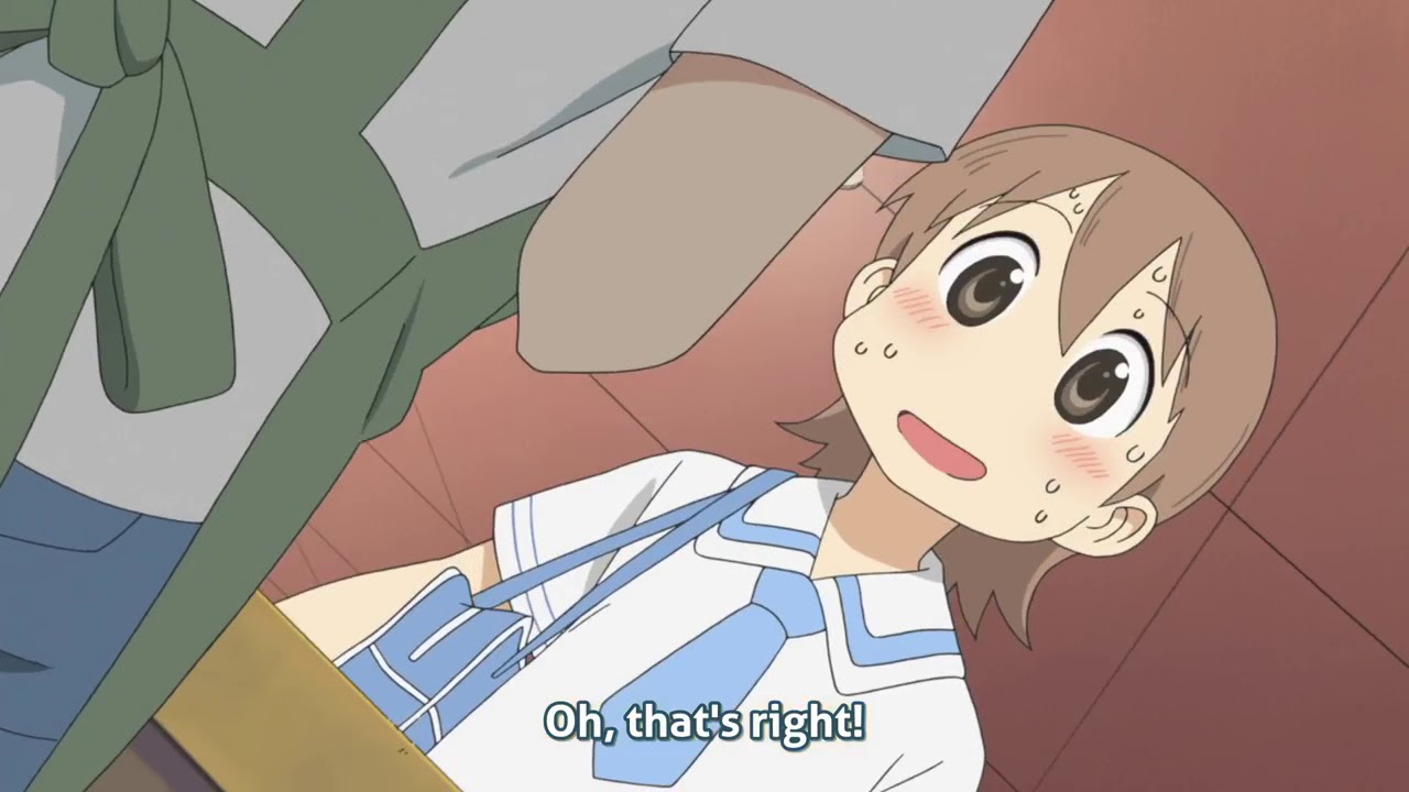 Nichijou best moments  Yukko  coffee shop