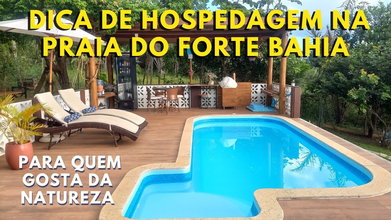 Hospedagem na Praia do Forte, Recanto Árvore da Vida.