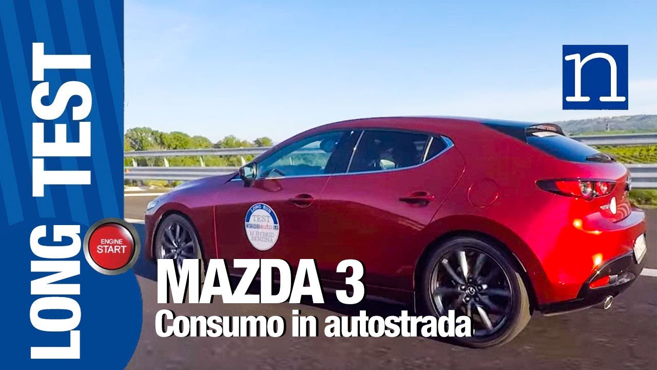 2 | Mazda3 LRT | Consumo benzina vs diesel comparativa autostrada con le Mazda |  P.ta 2/8
