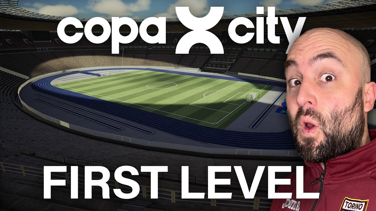 I Prepare for the first match in this NEW Football Tycoon Game (Copa City)