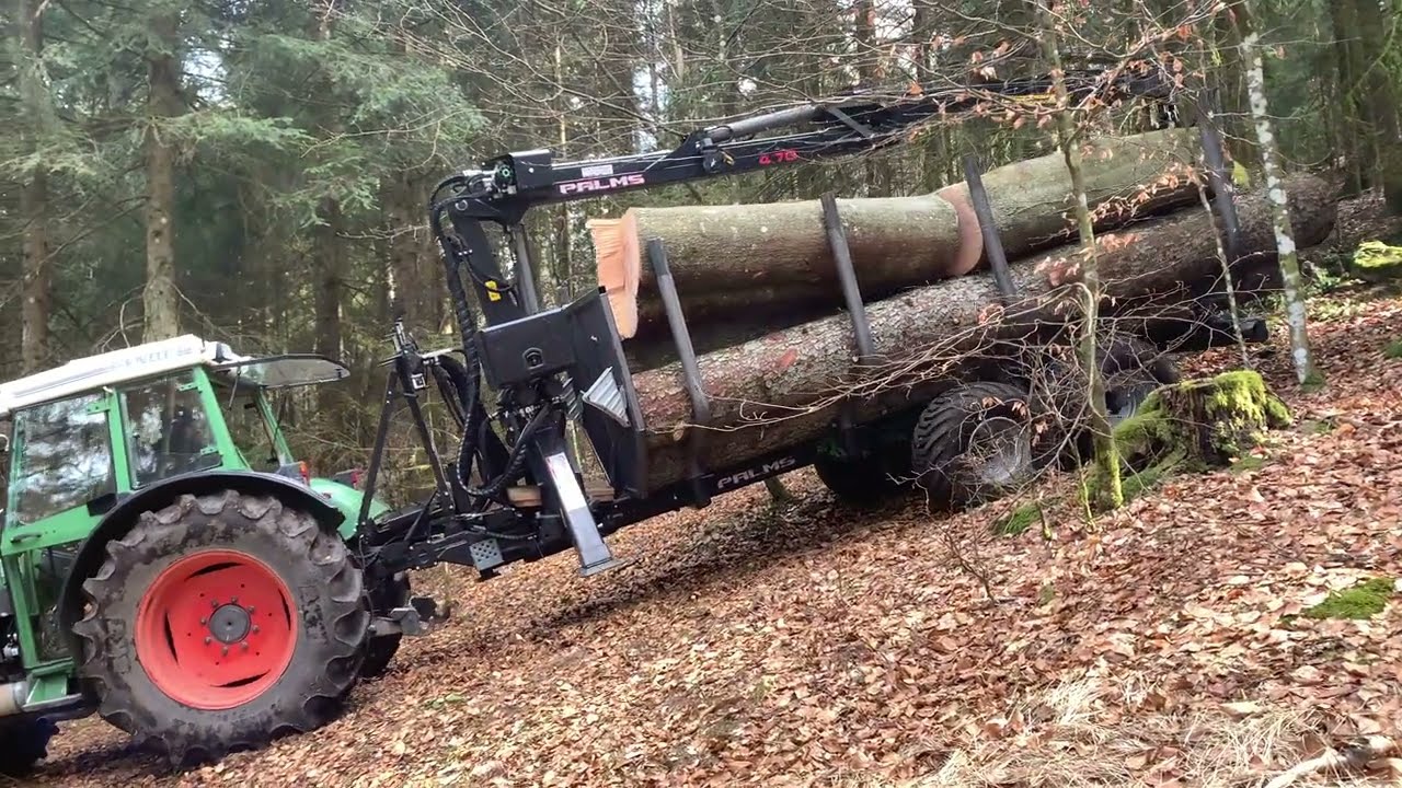 FENDT 275S am Holzrücken