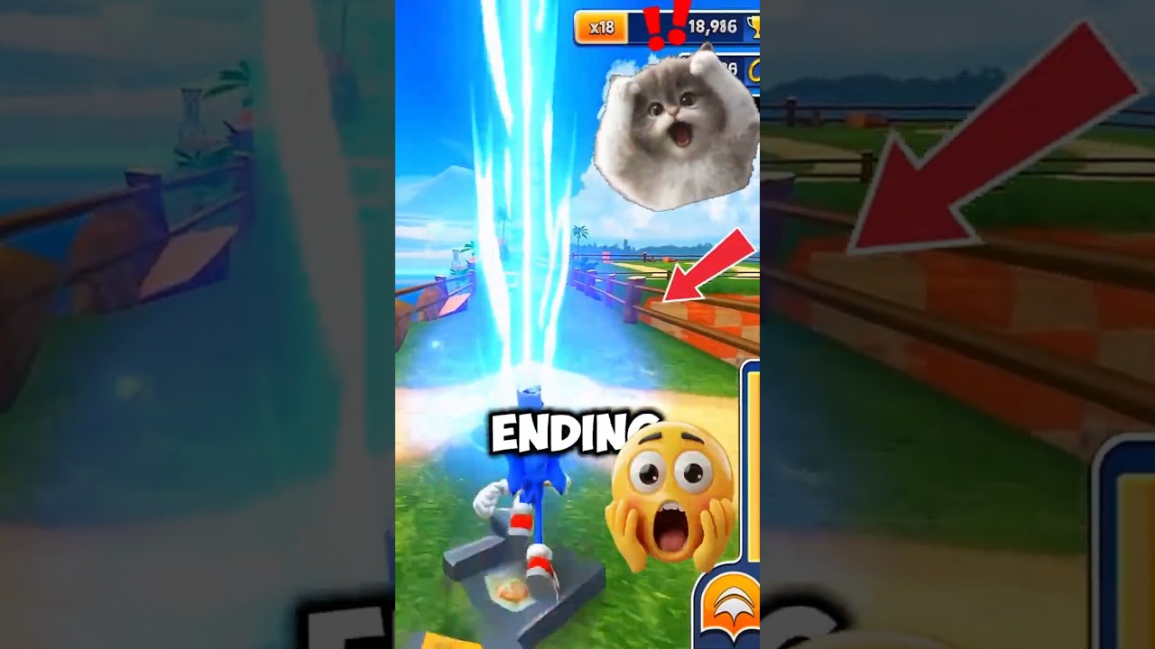 The Secret Ending of Sonic Dash Nobody Shows You!