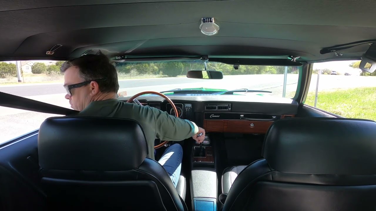 Crusing around in the 1969 Camaro with the 427 and a Muncie M22 4 speed