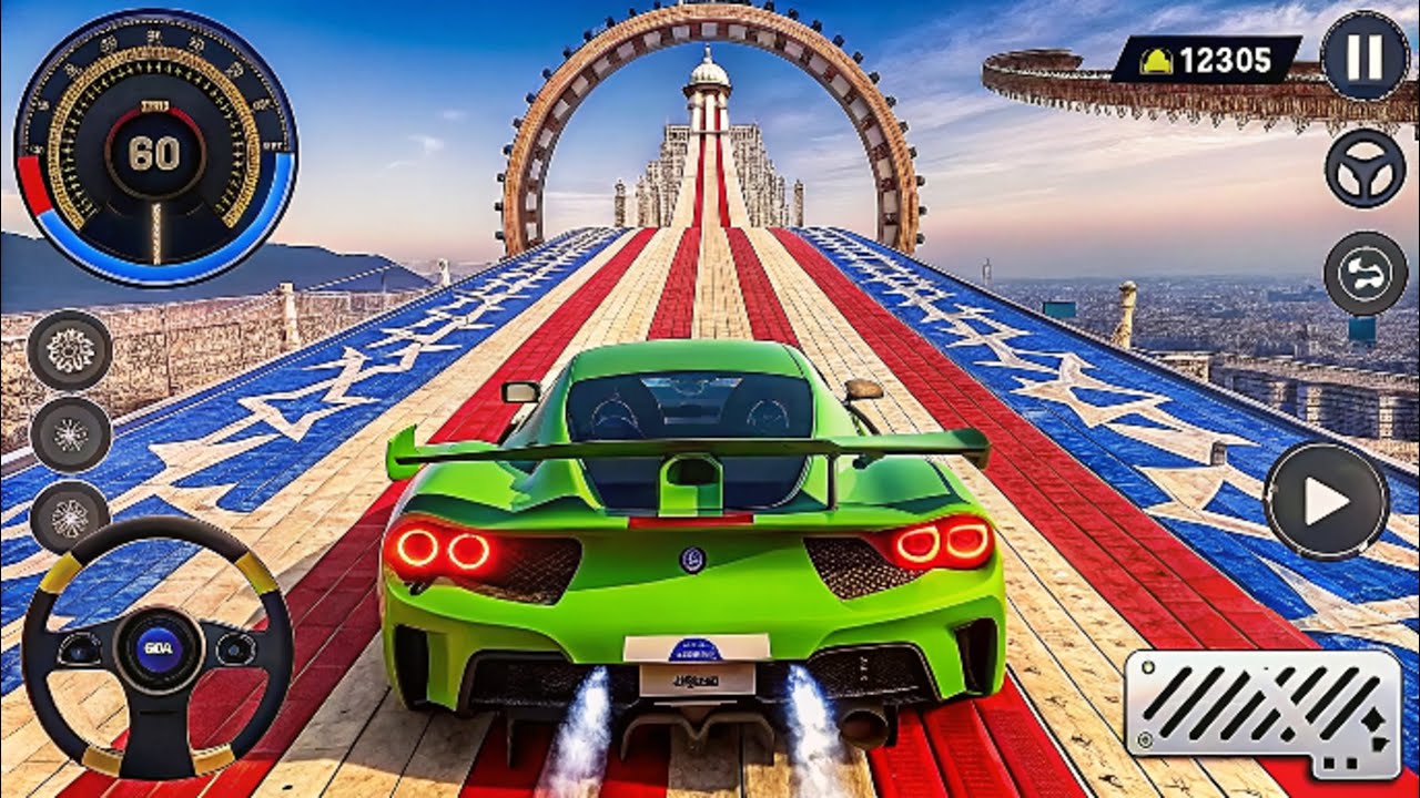 Car Stunts 3D Extreme City 🚗💥  Mega Ramp Madness & Impossible Tracks – Android Gameplay 4
