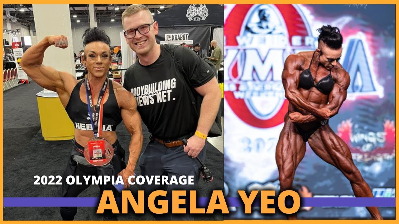 2022 Ms Olympia Runner Up Angela Yeo Olympia Recap Interview at Expo