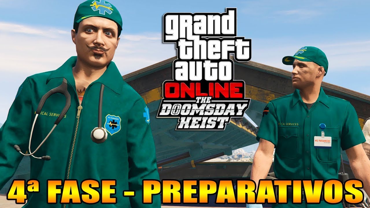GTA V Online : Doomsday Heist | Ep.4 | CADÁVERES NA MORGUE