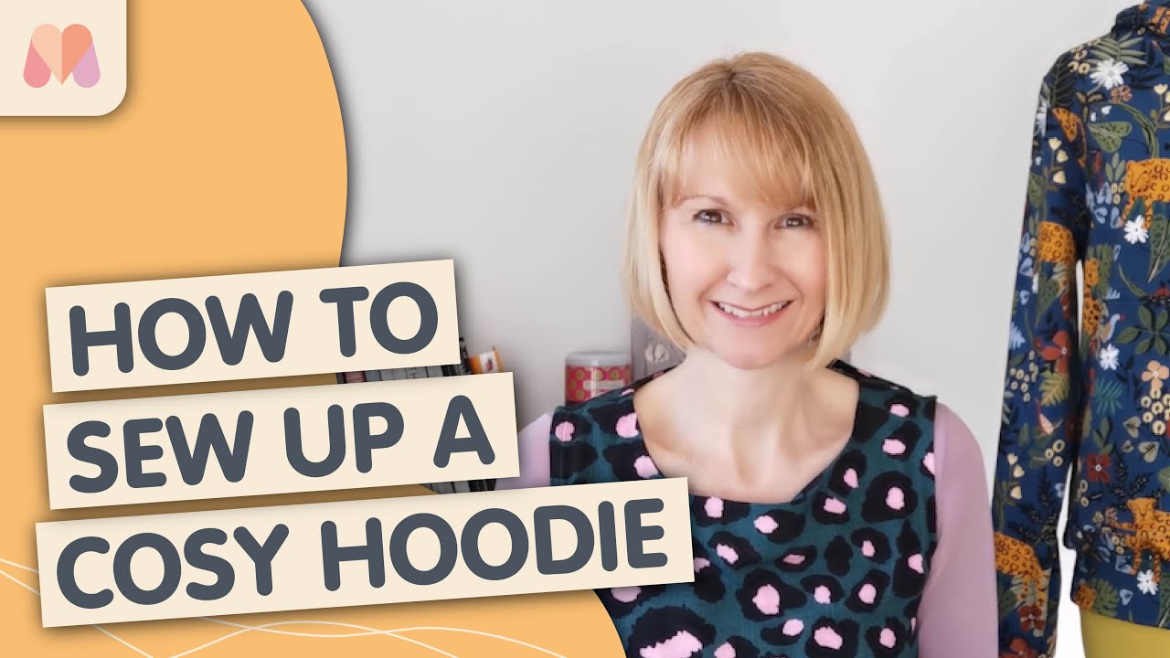 How to EASILY Sew a Cosy Hoodie | McCall's 8070 View D Sew-Along