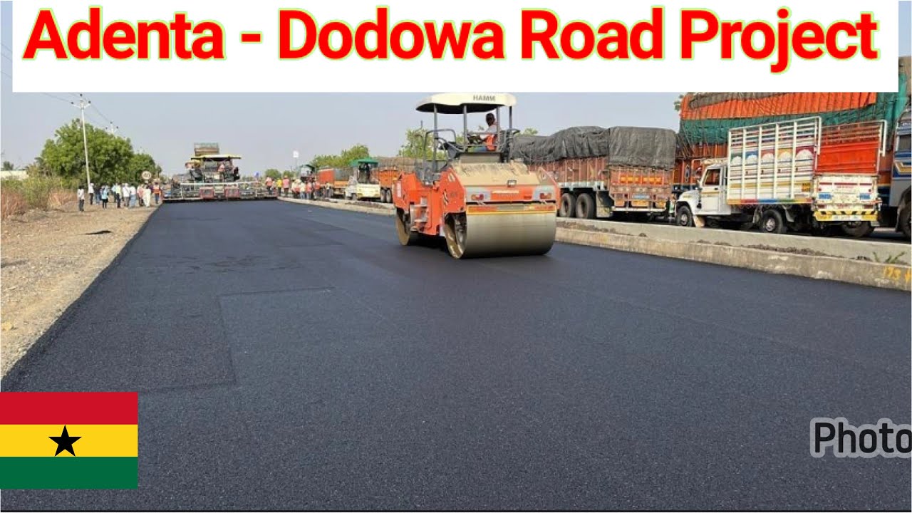 Ghana’s New 4 Lanes Adenta - Dodowa Road Dualization Project Is Fast Progressing 🇬🇭