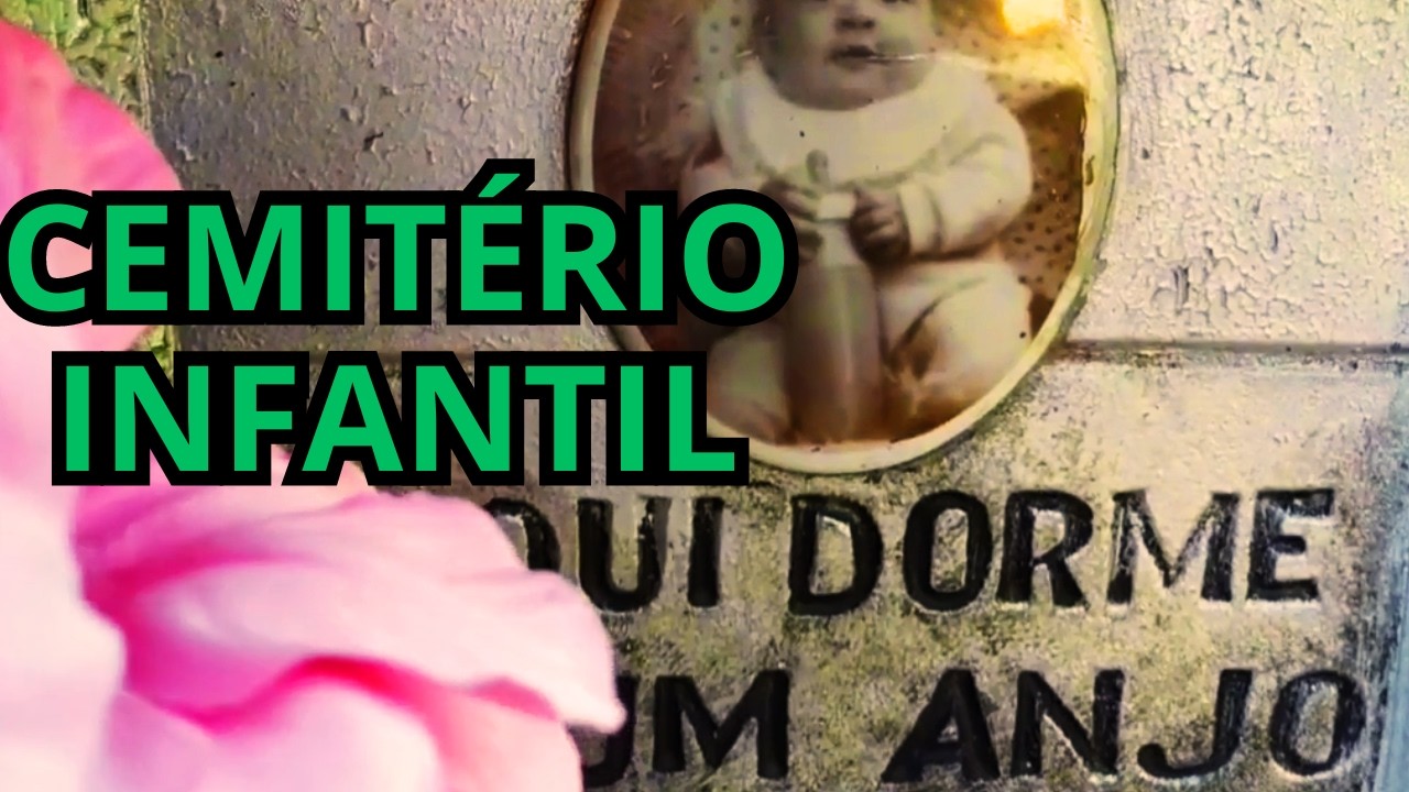 Cemit&eacute;rio Infantil, t&uacute;mulos antigos, hist&oacute;rias de vidas breves nas sepulturas
