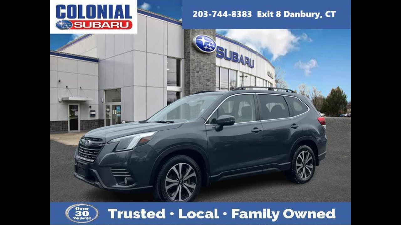 2022 Subaru Forester Limited Danbury, Brookfield, Ridgefield, New Milford, New Fairfield CT