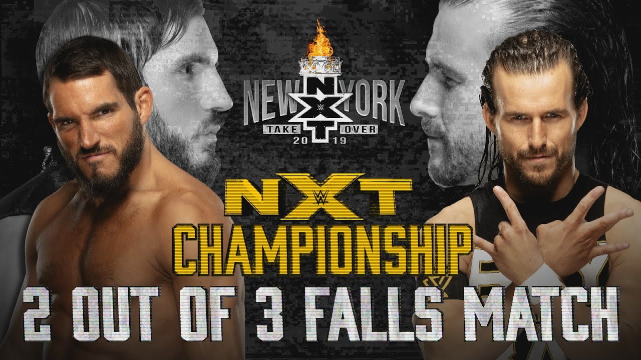 Новый чемпион NXT будет коронован на TakeOver: New York: WWE NXT, 3 апреля 2019 г.
