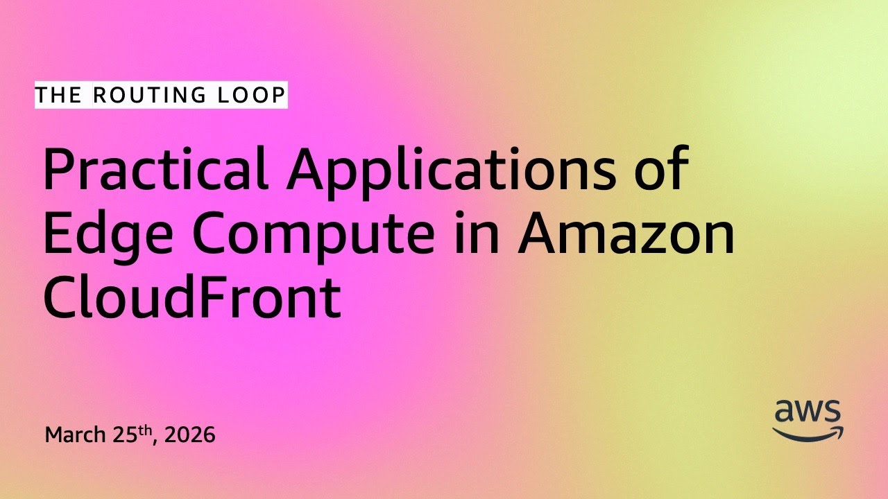 Практическое применение граничных вычислений в Amazon CloudFront | Маршрутизация