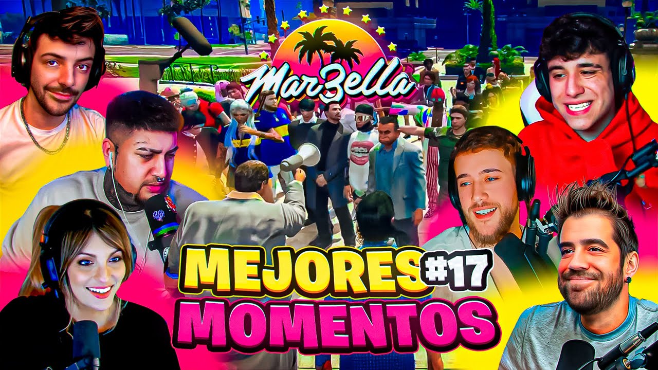 MEJORES MOMENTOS MARBELLA VICE 3 #17😂🌴AURON, NEXXUZ, CAROLA, SPURSITO #marbellavice #mejoresmomentos