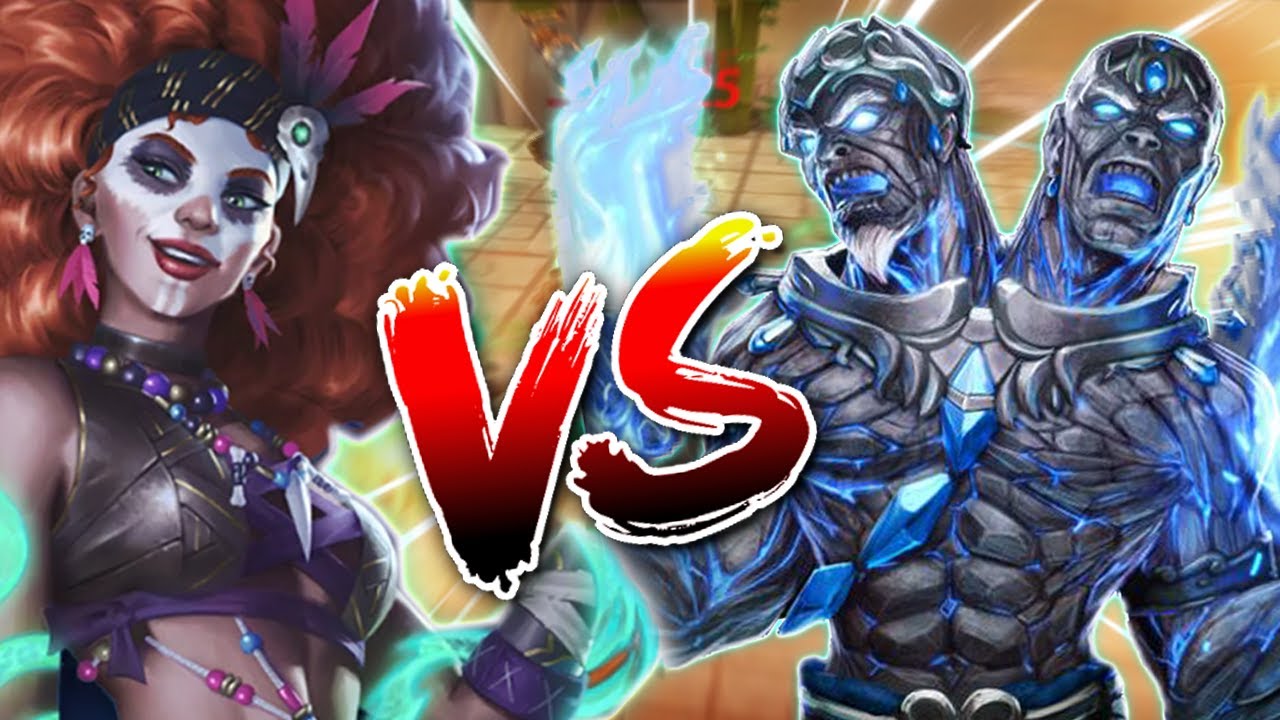 Can The New Smite God Madam Brigitte Beat 5 AGNI Bots in SMITE?