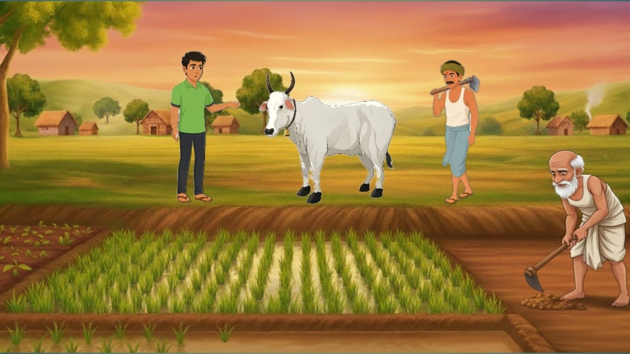 किसान का बेटा बना करोड़पति  | share market success story | finance | moral story | #cartoon