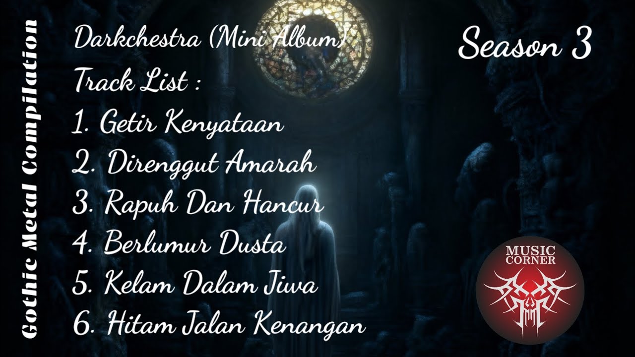 GOTHIC METAL COMPILATION • DARKCHESTRA - SEASON 3 | MINI ALBUM | AI MUSIC CORNER