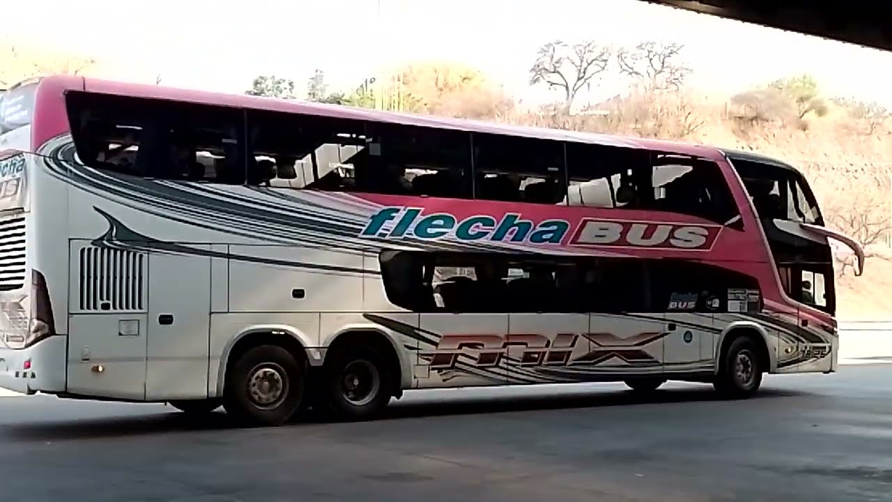 Flecha Bus (Intern&oacute; 78126 - Marcopolo Paradiso G7 1800dd Scania K400, Euro 5)