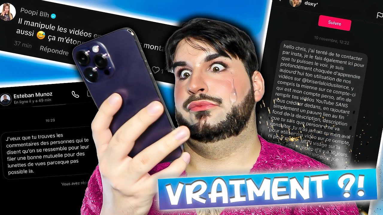MES DRAMAS AVEC VOS INFLUENCUEURS PRÉFÉRÉS ! LE THÉ EST CHAUD ! - DEAR CHRISS