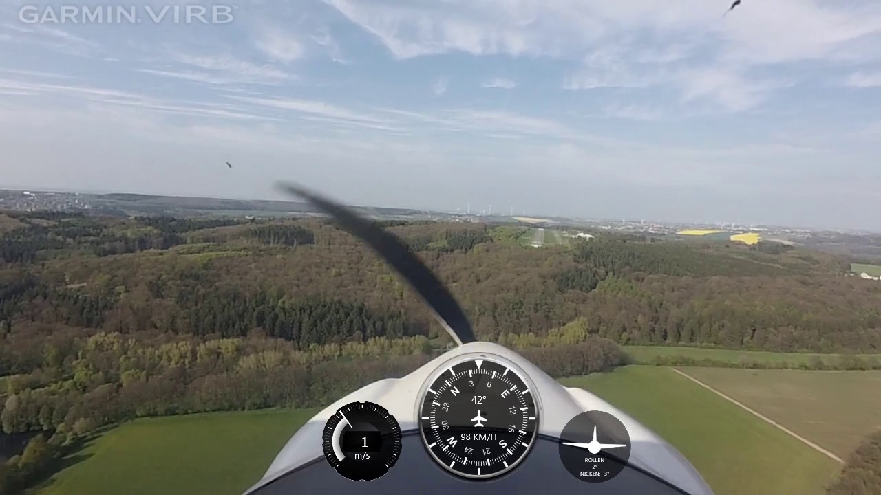 Landung in Arnsberg EDLA