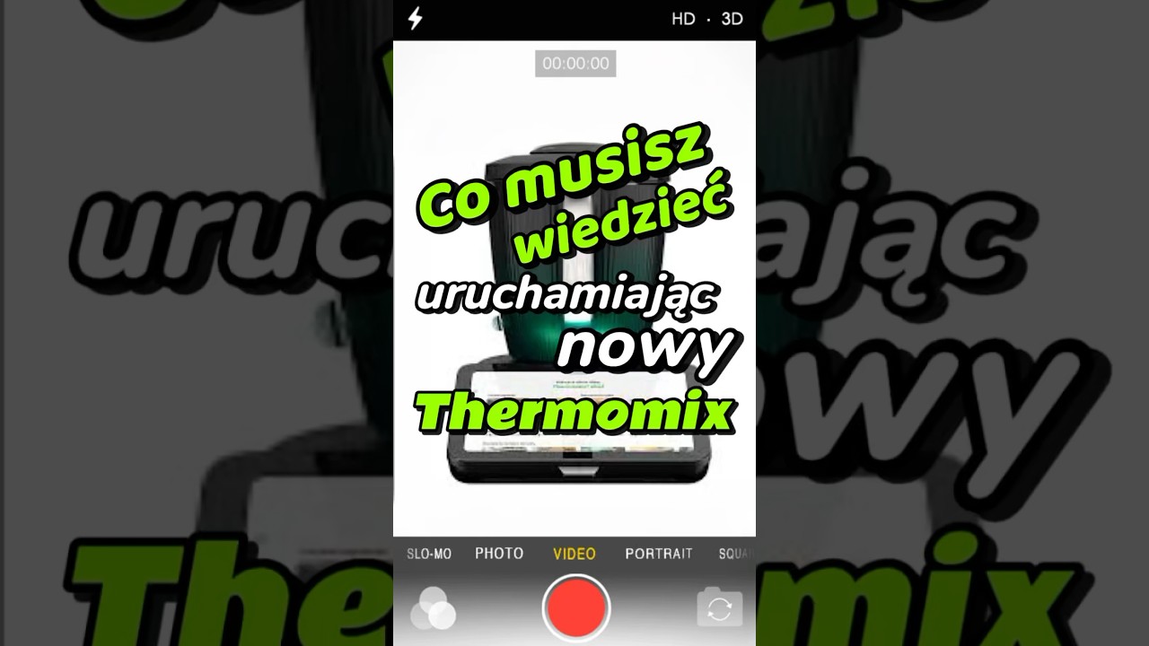 Thermomix TM7 pierwsze uruchomienie