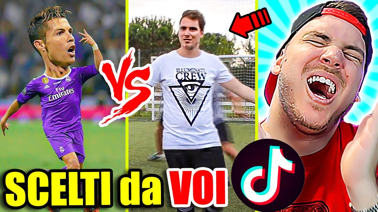 REAZIONE AI TIKTOK SUL CALCIO (SCELTI da VOI!!!) - I FAN CONTROLLANO IL MIO TIK TOK