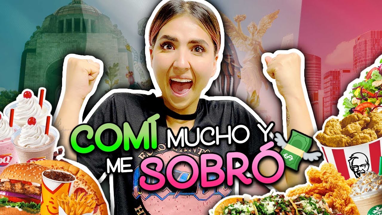 24 hrs comiendo con 1 dólar en México 🇲🇽