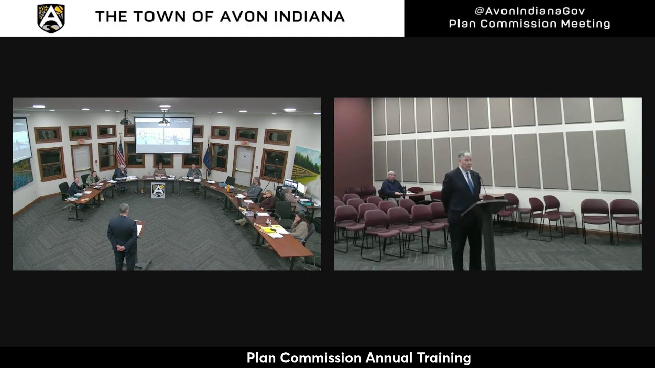 Town of Avon Indiana Plan Commission Meeting - February 23, 2026