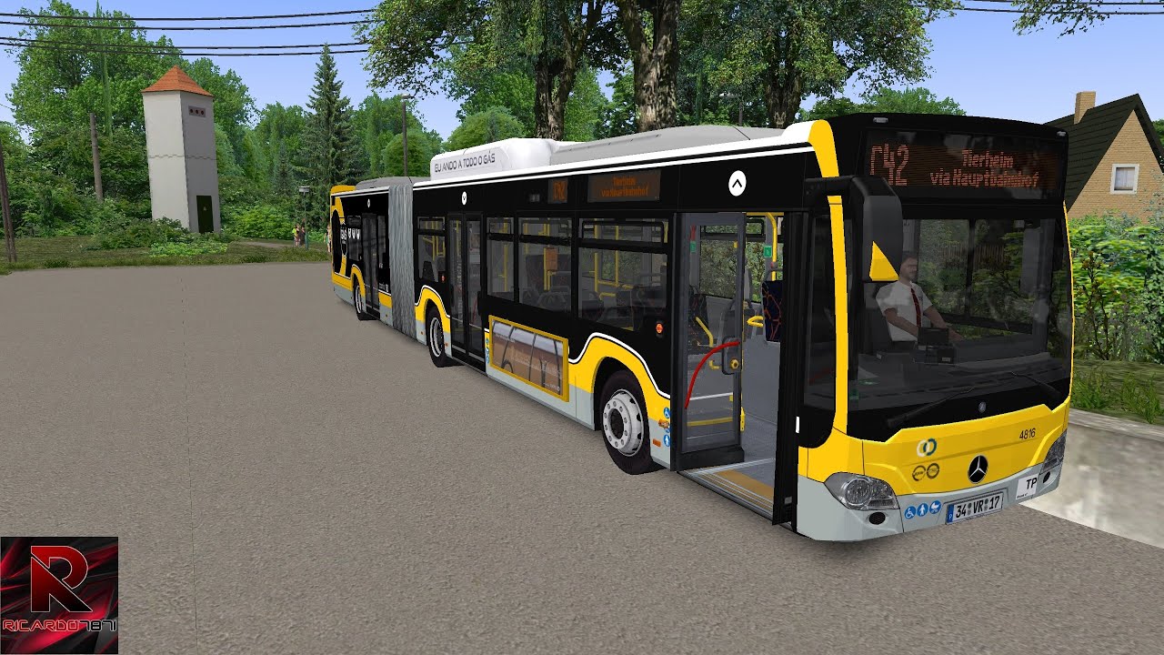OMSI 2 - Mapa Krummenaab - Linha C42 - Mercedes-Benz CITARO NGT da CARRIS