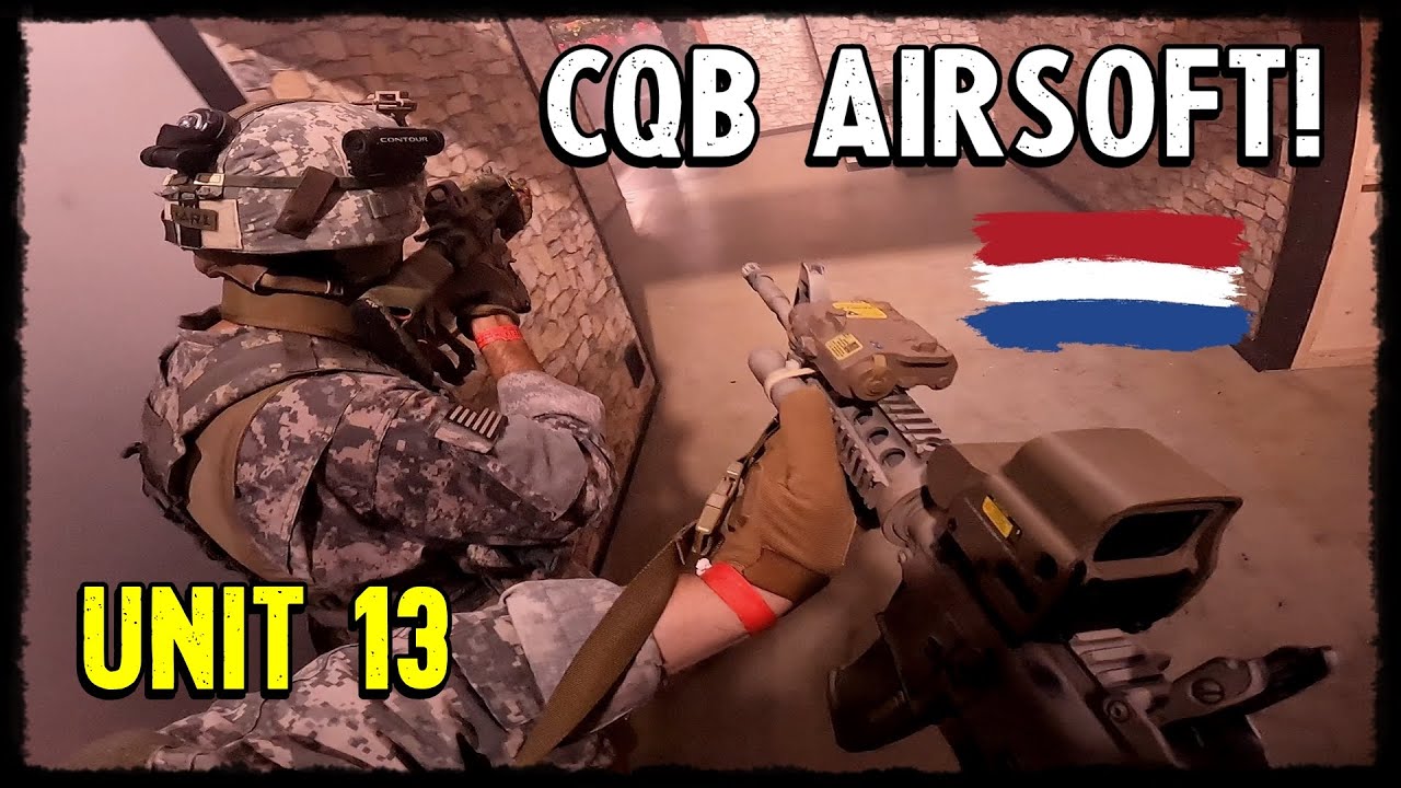 Intensives CQB Airsoft Gameplay! | Unit 13 CQB Halle in Niederlande! | German
